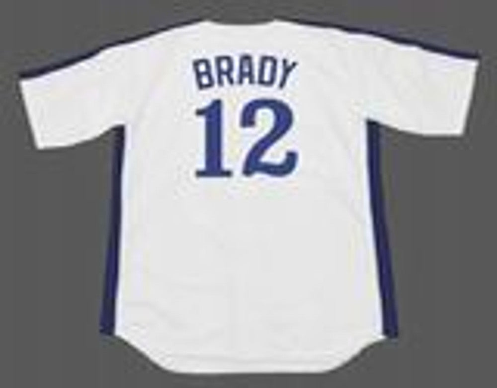 New England Patriots Tom Brady Throwback Baseball Jersey product image