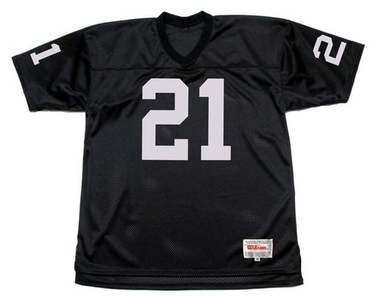 Oakland Raiders Cliff Branch 1976 Home Throwback Football Jersey product image