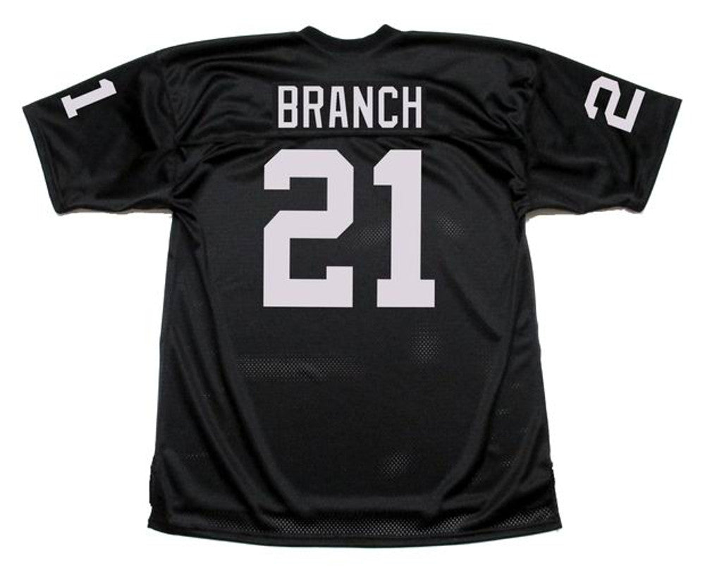 Oakland Raiders Cliff Branch 1976 Home Throwback Football Jersey product image