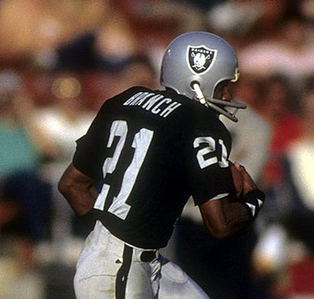 Oakland Raiders Cliff Branch 1976 Home Throwback Football Jersey product image