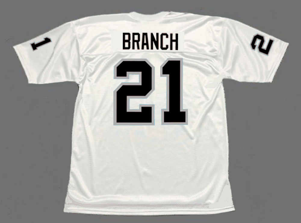 Oakland Raiders Cliff Branch 1976 Away Throwback Football Jersey product image