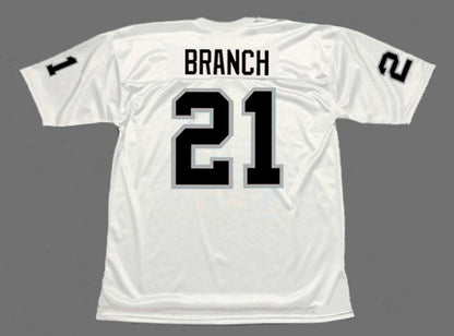 Oakland Raiders Cliff Branch 1976 Away Throwback Football Jersey product image