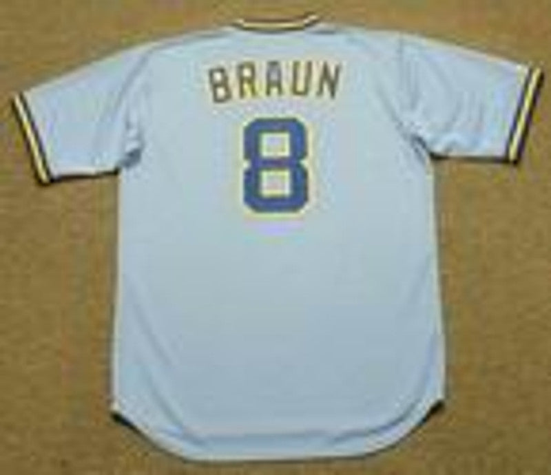 RB MB Milwaukee 1980s Away Throwback Baseball Stitched Jersey, Vintage Baseball Jersey, Retro Sewn Jersey