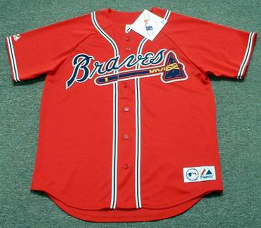 Chipper Jones Atlanta Braves 2008 Baseball jersey retro stitched fan gear RTJ01432
