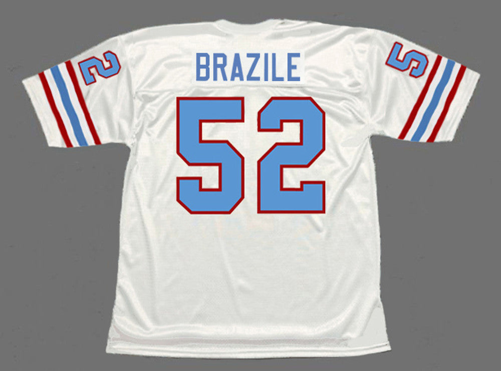 Houston Oilers Robert Brazile 1977 Throwback Football Jersey product image