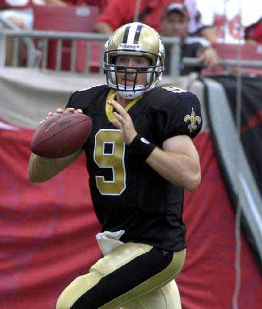 New Orleans Saints Drew Brees 2008 Home Throwback Football Jersey product image