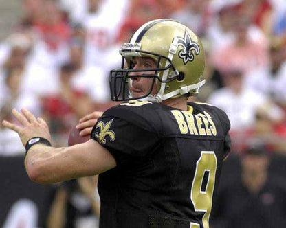 New Orleans Saints Drew Brees 2008 Home Throwback Football Jersey product image