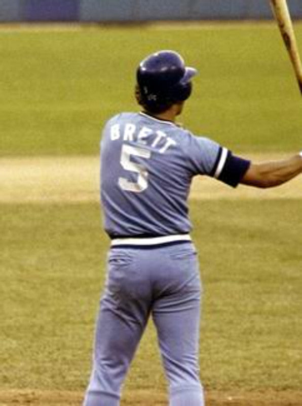 George Brett Kansas City Royals 1980 Baseball jersey retro stitched fan gear RTJ00847