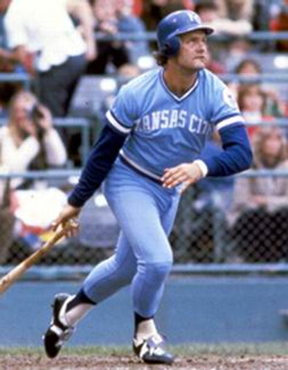 George Brett Kansas City Royals 1980 Baseball jersey retro stitched fan gear RTJ00847