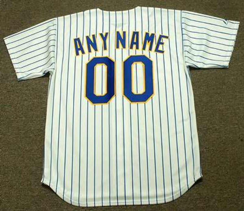 RSJ MB 1990s Cooperstown Custom Name Number Stitched Jersey, Vintage Baseball Jersey,