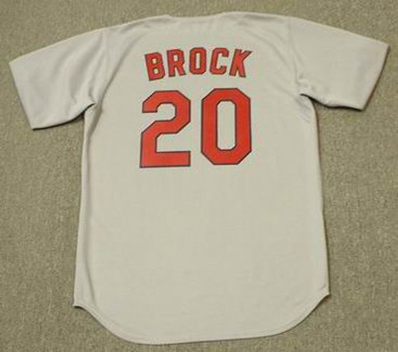 Lou Brock St. Louis Cardinals 1967 Baseball jersey retro stitched fan gear RTJ00100