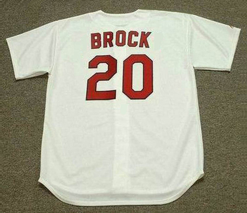 Lou Brock St. Louis Cardinals 1967 Baseball jersey retro stitched fan gear RTJ00099