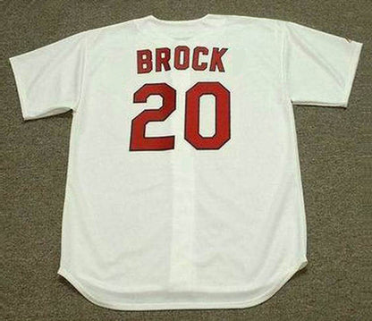 Lou Brock St. Louis Cardinals 1967 Baseball jersey retro stitched fan gear RTJ00099