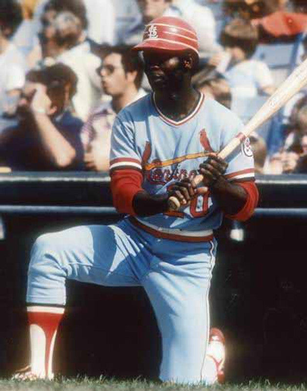 Lou Brock St. Louis Cardinals 1976 Baseball jersey retro stitched fan gear RTJ00098