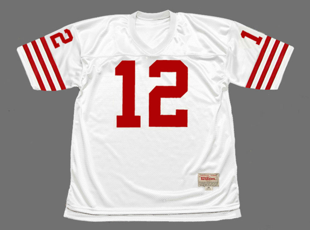 JOBR SF 49ers 1973 Throwback Away Football Jersey, Retro Stitched Jersey