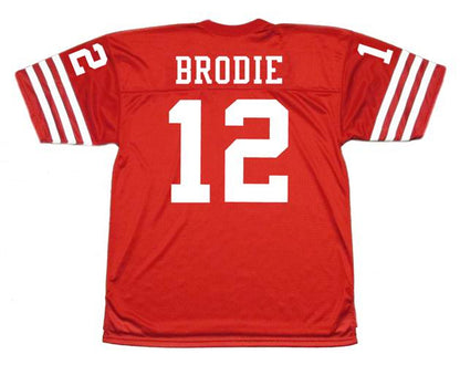 San Francisco 49ers John Brodie 1973 Home Throwback Football Jersey product image