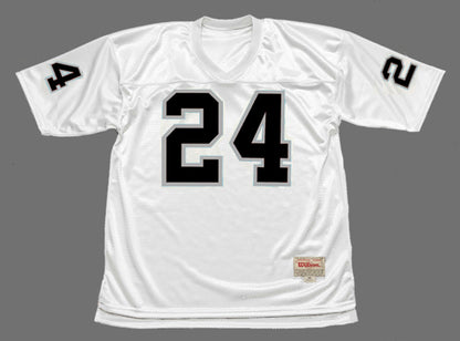 Oakland Raiders Willie Brown 1976 Away Throwback Brown Football Jersey product image
