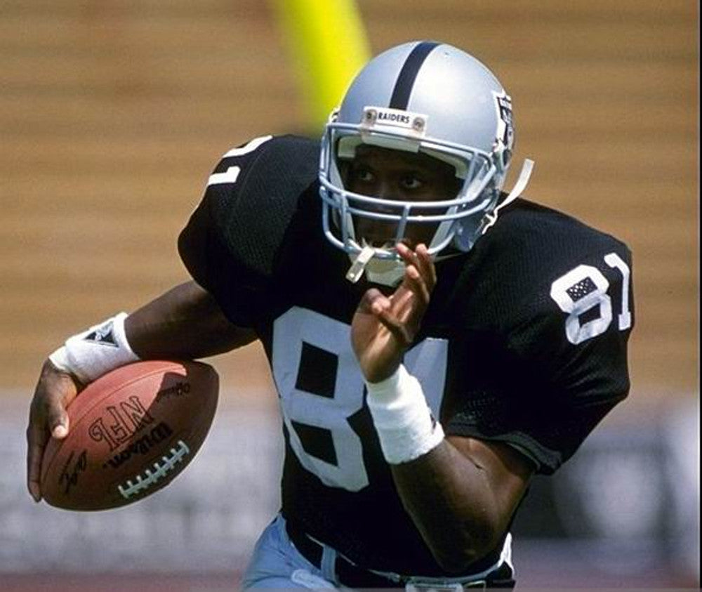Los Angeles Raiders Tim Brown 1992 Home Throwback Brown Football Jersey product image