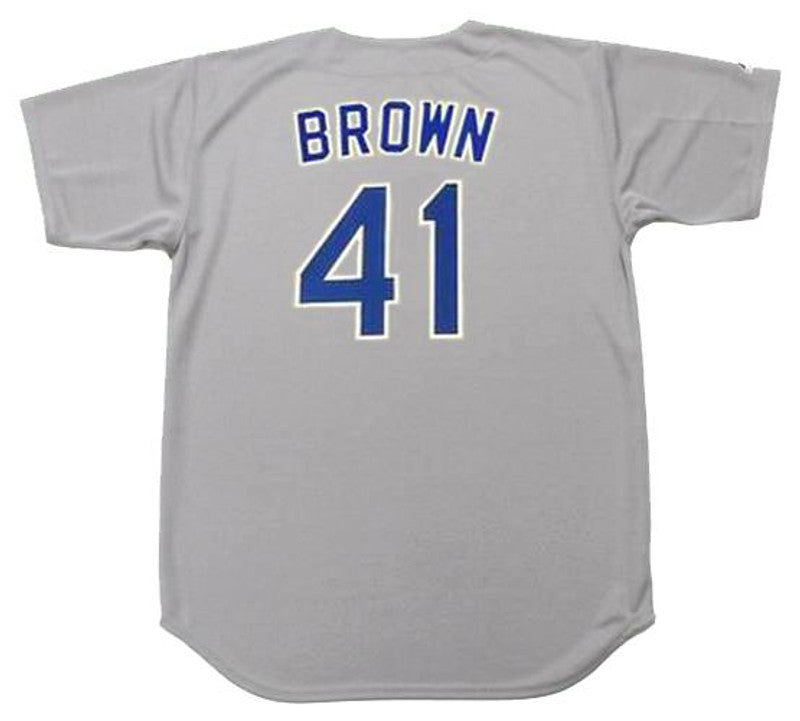 KB TR 1992 Cooperstown Throwback Away Stitched Jersey, Vintage Baseball Jersey, Retro Sewn Jersey