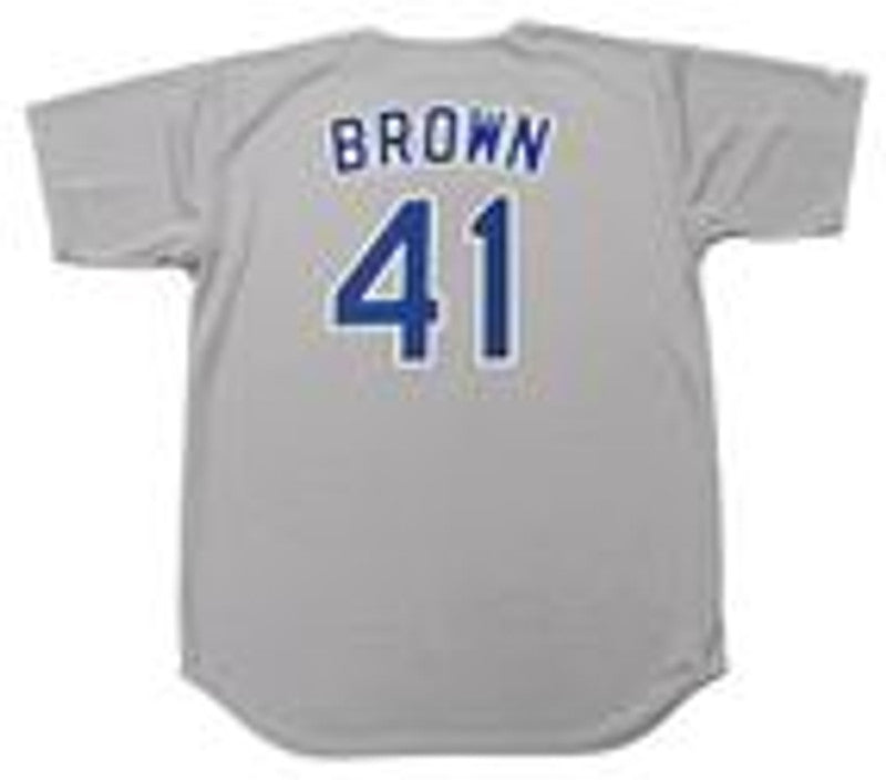 KB TR 1992 Cooperstown Throwback Away Stitched Jersey, Vintage Baseball Jersey, Retro Sewn Jersey