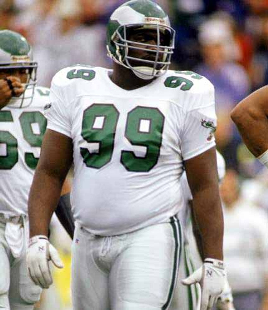Philadelphia Eagles Jerome Brown 1990 Throwback Brown Football Jersey product image