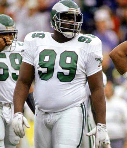 Philadelphia Eagles Jerome Brown 1990 Throwback Brown Football Jersey product image
