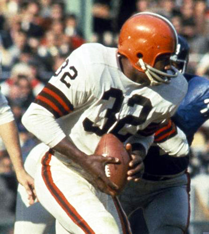 Cleveland Browns Jim Brown Throwback Brown Football Jersey product image