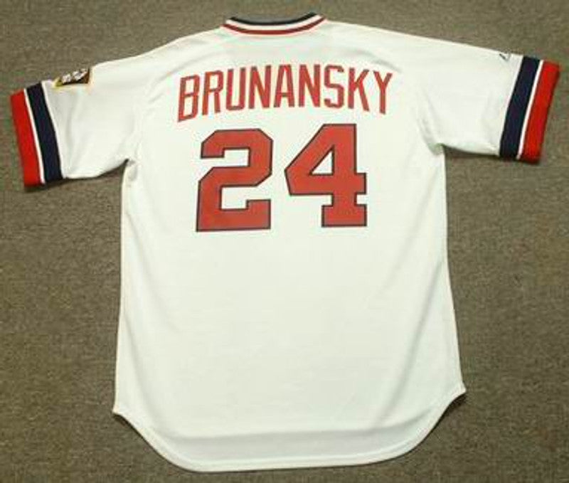 TB MT 1984 Cooperstown Throwback Home Stitched Jersey, Vintage Baseball Jersey, Retro Sewn Jersey