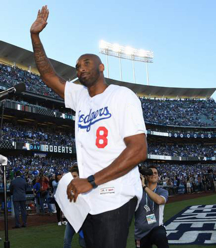 Kobe Bryant Los Angeles Dodgers 1980s Baseball jersey retro stitched fan gear RTJ00189