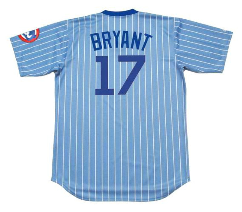 Kris Bryant Chicago Cubs 1980s Baseball jersey retro stitched fan gear RTJ00186