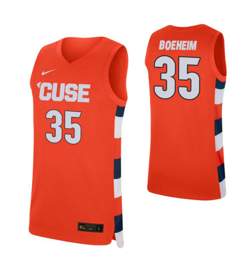 Syracuse Orange 35 Buddy Boeheim Orange College Basketball Jersey retro stitched fan jersey RTJ2213 image 1