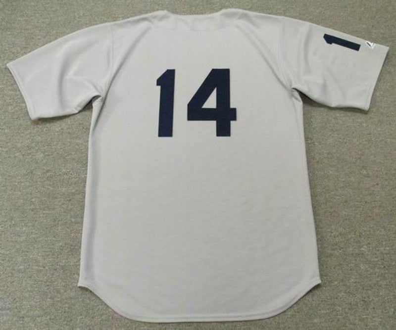 JB DT 1960s Cooperstown Away Baseball Stitched Jersey, Vintage Baseball Jersey, Retro Sewn Jersey