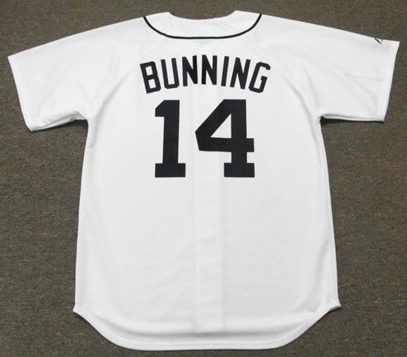 Jim Bunning Detroit Tigers 1960s Baseball jersey retro stitched fan gear RTJ00574