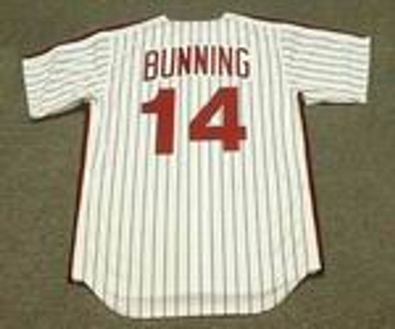 Jim Bunning Philadelphia Phillies 1971 Baseball jersey retro stitched fan gear RTJ00572