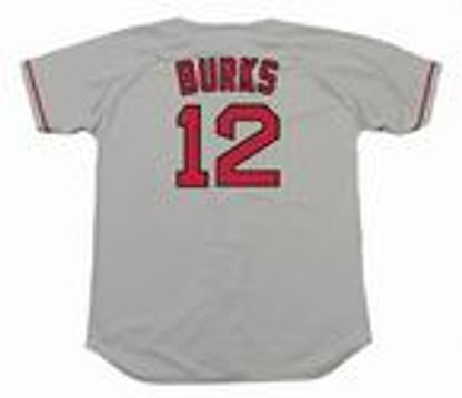 Ellis Burks Boston Red Sox 1990 Baseball jersey retro stitched fan gear RTJ01026