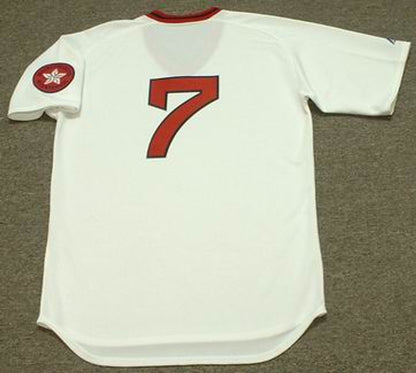 Vintage Baseball Jersey 1975 Cooperstown Throwback Stitched Vintage Red Jersey product image