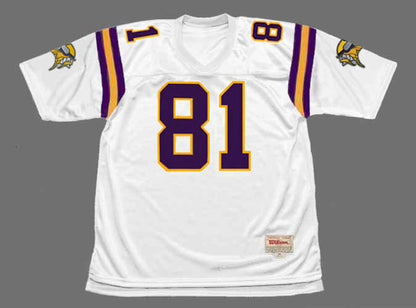 Minnesota Vikings Nate Burleson 2004 Away Throwback Football Jersey product image