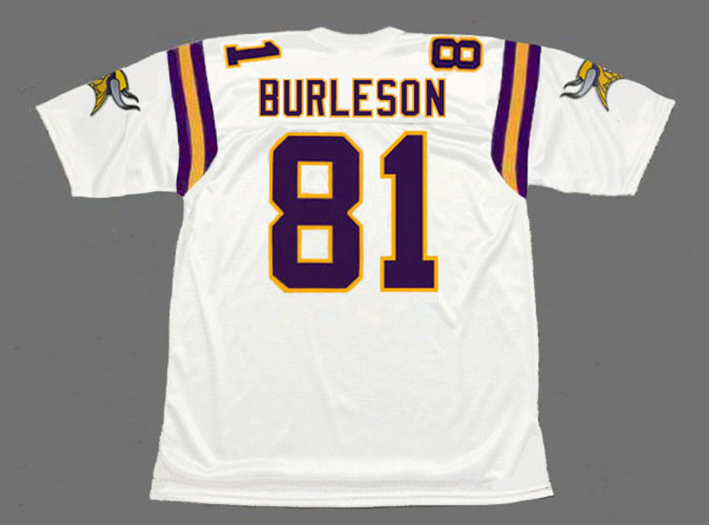 Minnesota Vikings Nate Burleson 2004 Away Throwback Football Jersey product image