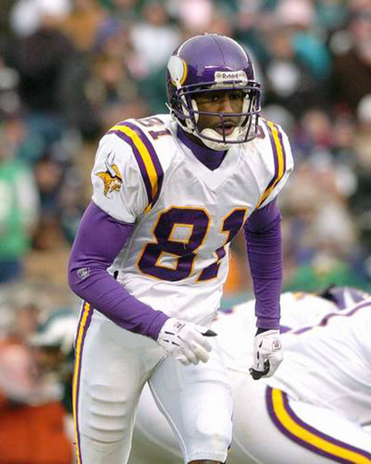 Minnesota Vikings Nate Burleson 2004 Away Throwback Football Jersey product image