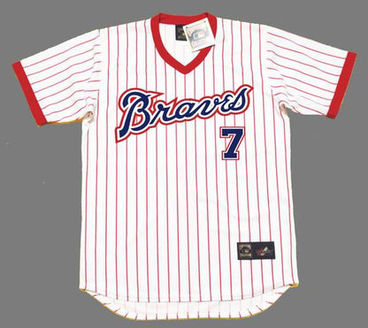 Jeff Burroughs Atlanta Braves 1978 Baseball jersey retro stitched fan gear RTJ00624