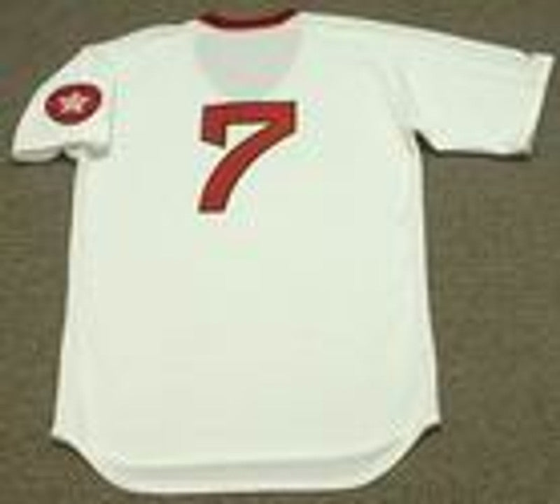 RB BRS 1975 Cooperstown Throwback Baseball Stitched Jersey, Vintage Baseball Jersey, Retro Sewn Jersey