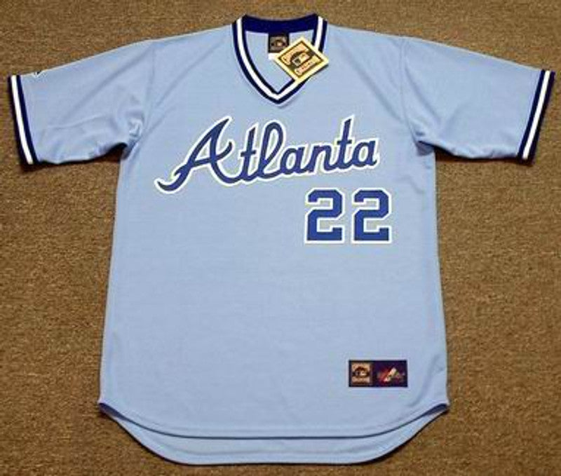 Brett Butler Atlanta Braves 1983 Baseball jersey retro stitched fan gear RTJ01627