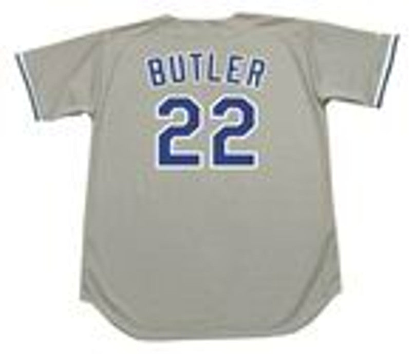 BB LAD 1992 Away Baseball Throwback Stitched Jersey, Vintage Baseball Jersey, Retro Sewn Jersey
