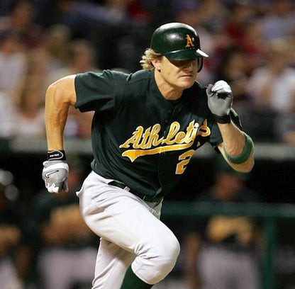 Eric Byrnes Oakland Athletics 2000 Baseball jersey retro stitched fan gear RTJ01016