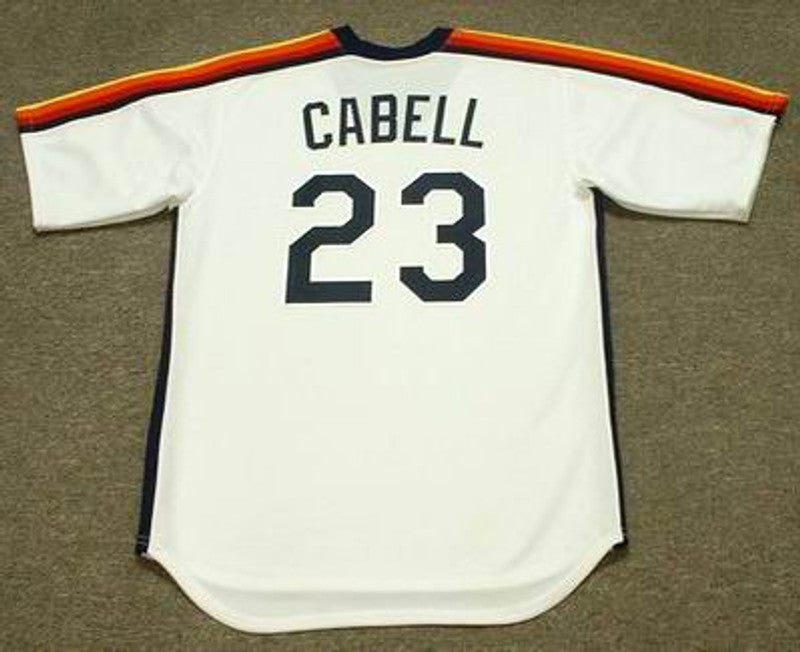 Enos Cabell Houston Astros 1984 Baseball jersey retro stitched fan gear RTJ01018