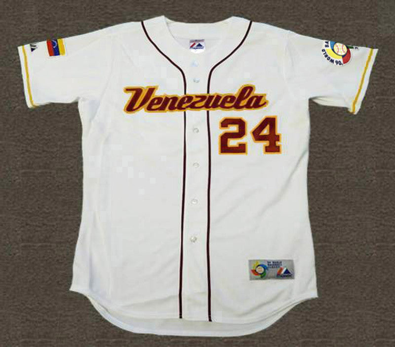 MC V 2006 WBC Throwback Baseball Stitched Jersey, Vintage Baseball Jersey, Retro Sewn Jersey