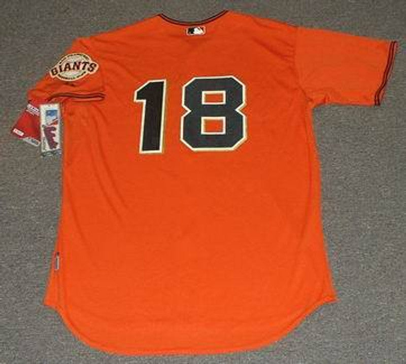 MC SFG 2010 Cool Base Alternate Baseball Stitched Jersey, Vintage Baseball Jersey, Retro Sewn Jersey