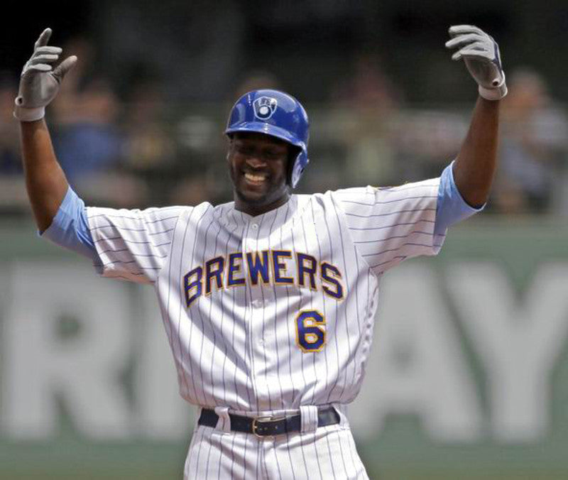 Lorenzo Cain Milwaukee Brewers Baseball jersey retro stitched fan gear RTJ00110