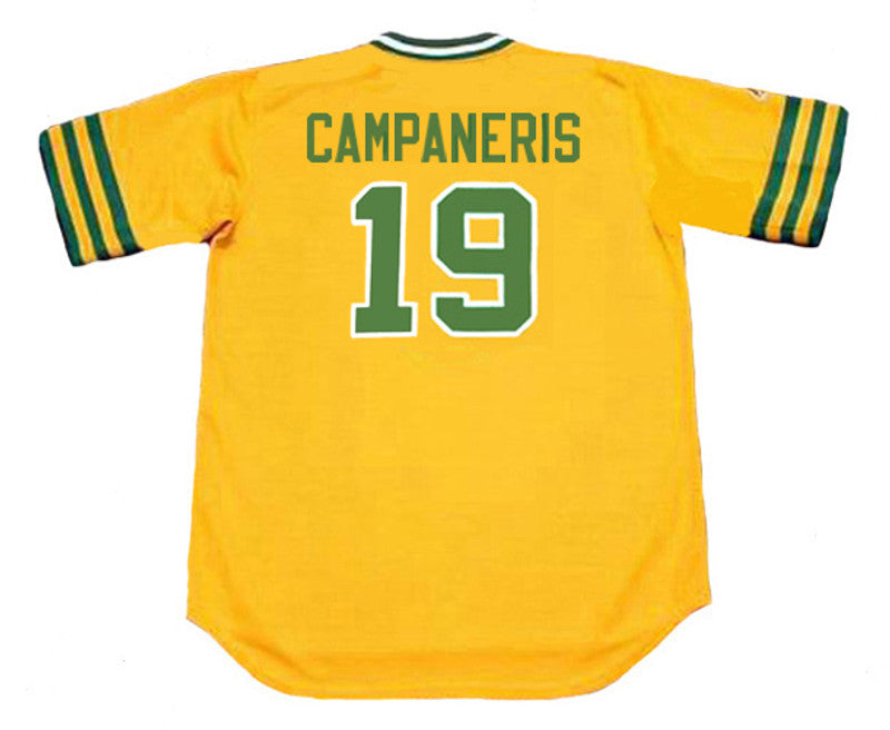 Bert Campaneris Oakland Athletics 1974 Baseball jersey retro stitched fan gear RTJ01793