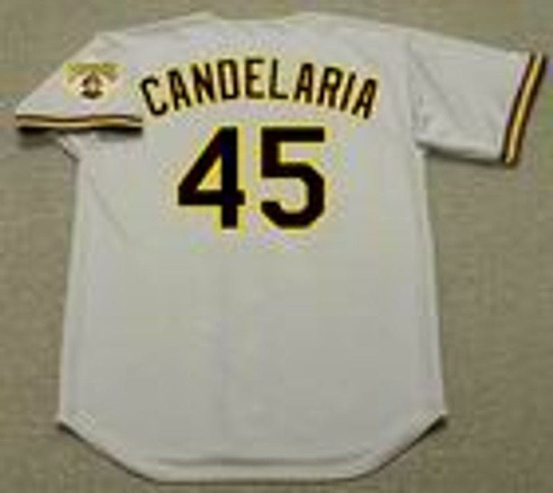 John Candelaria Pittsburgh Pirates 1993 Baseball jersey retro stitched fan gear RTJ00430